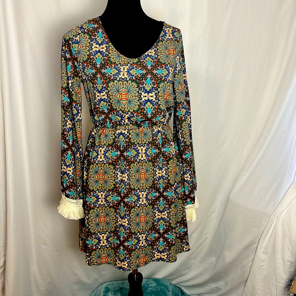 NWT Altar’d State Boho mini dress (S)